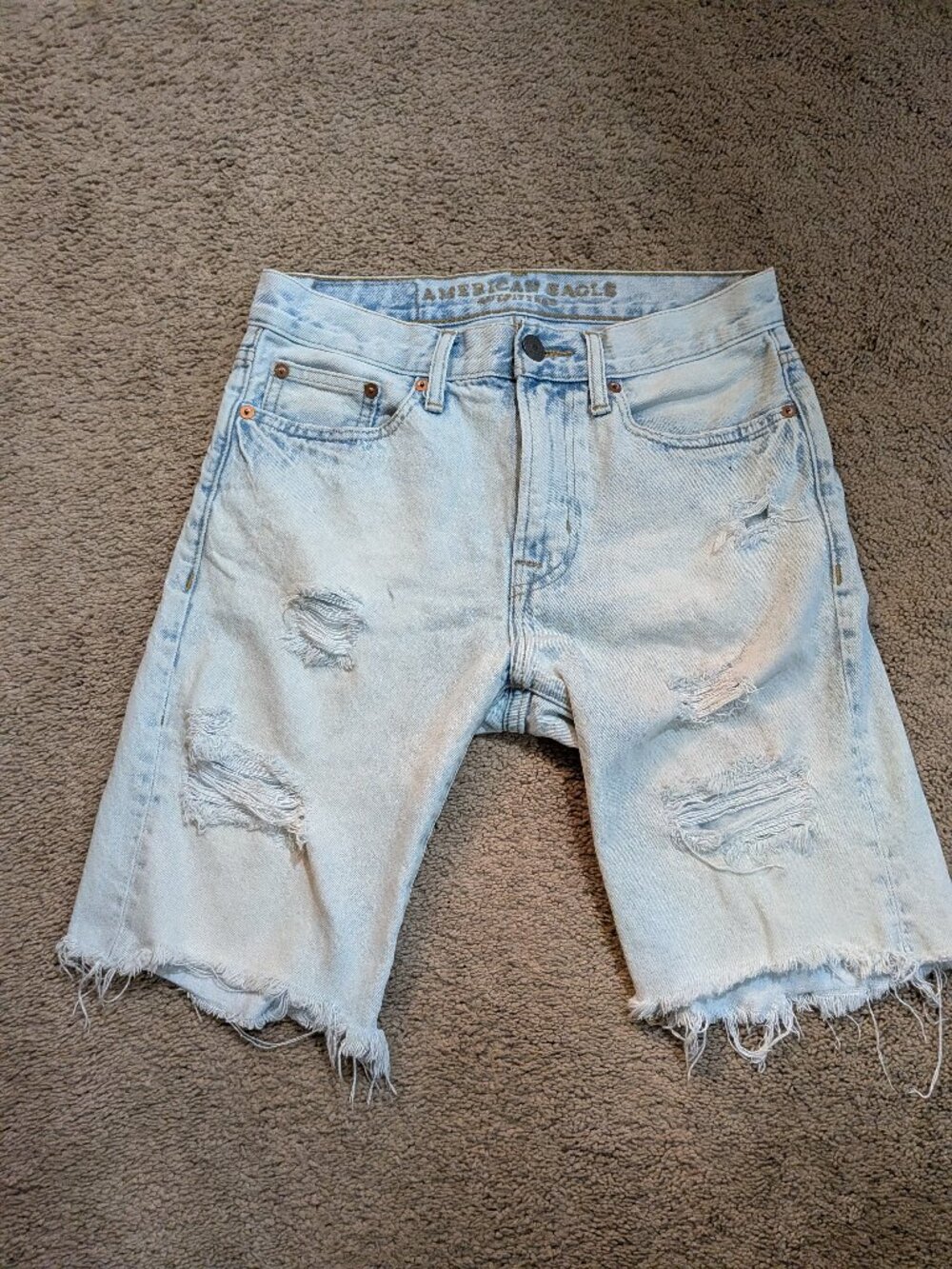 American Eagle Womens Next Level Flex Denim Shorts - Size 26